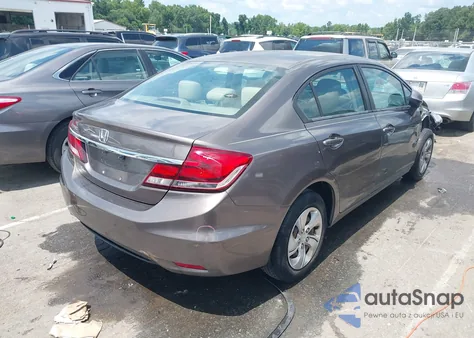 2013 Honda Civic Lx z USA, uszkodzony, nr VIN 19XFB2F58DE092569